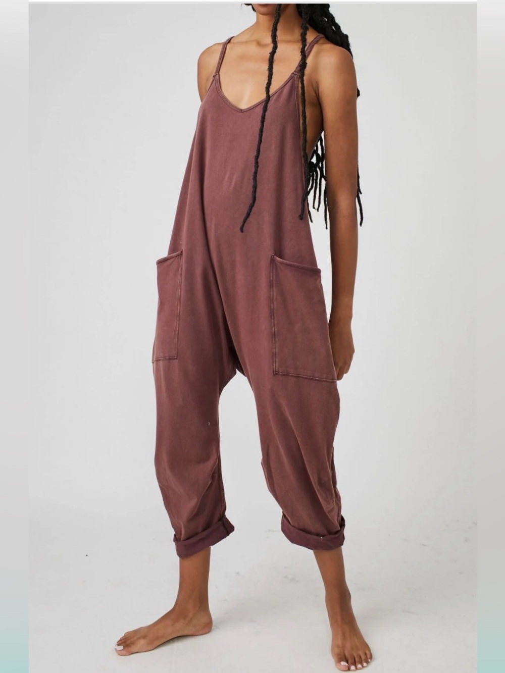 Free People Hot Shot Onesie pomegranate color size XS New with Tags